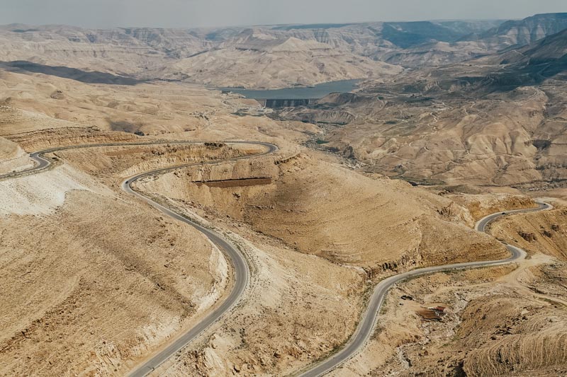 estradas da Jordânia