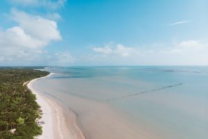 praia do centro cumuruxatiba bahia