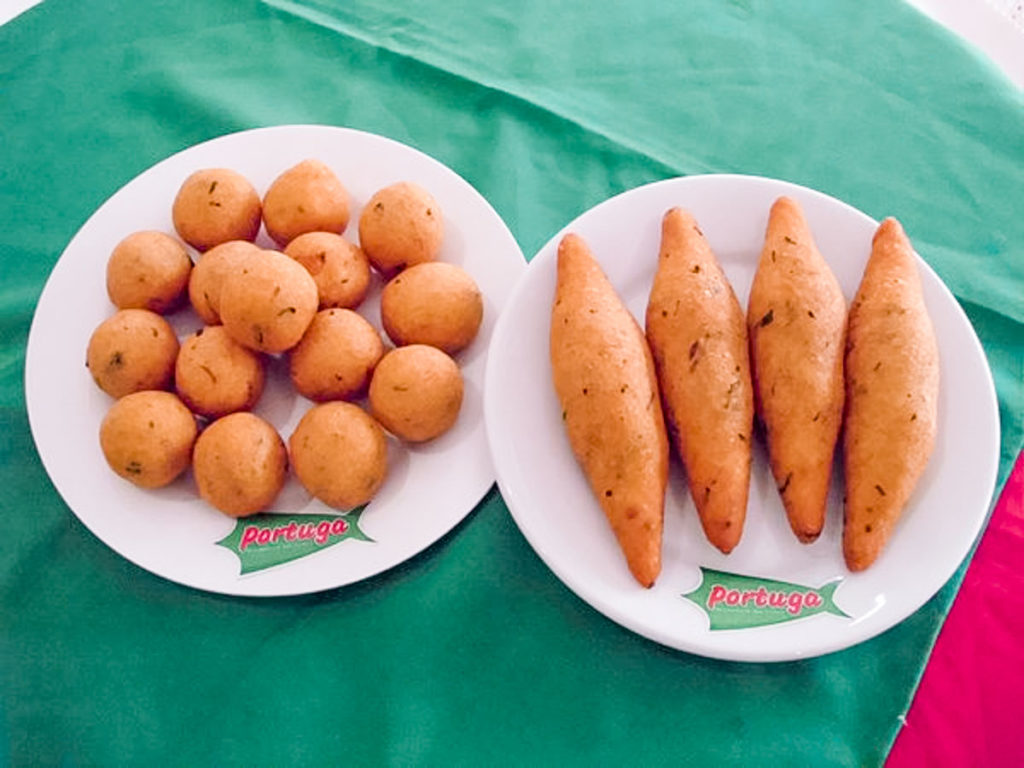 bolinho de bacalhau do portugal em cabo frio