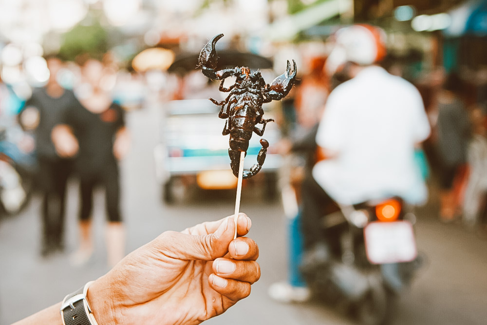 o que fazer bangkok comida de rua
