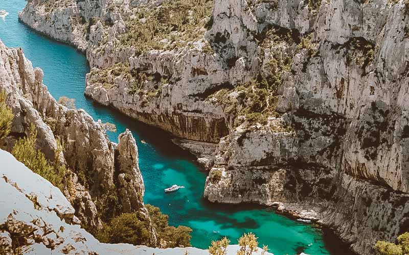 trilha calanques de cassis