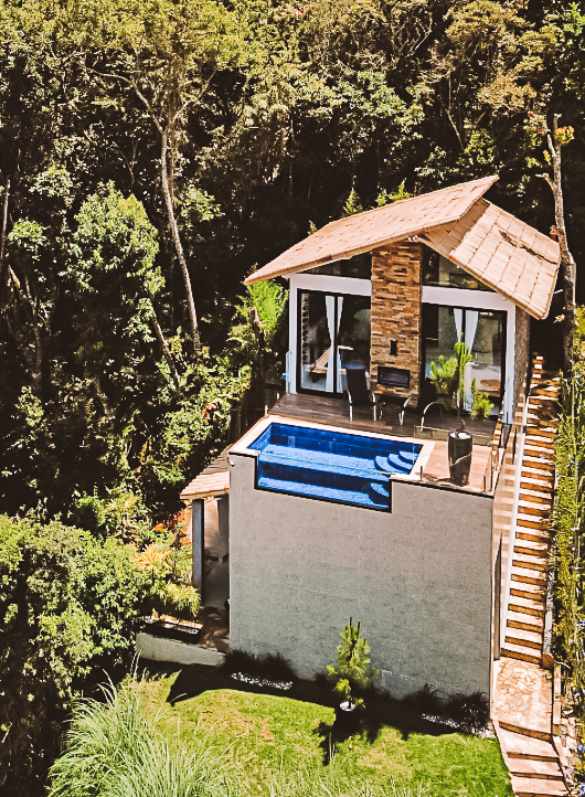 chale para casais em ibitipoca