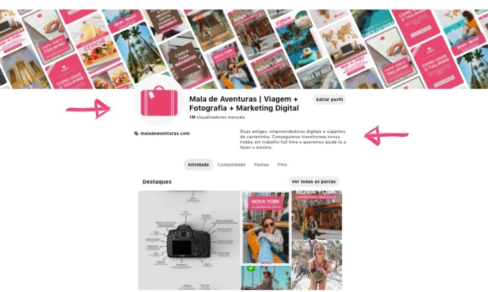 seo para perfil no pinterest
