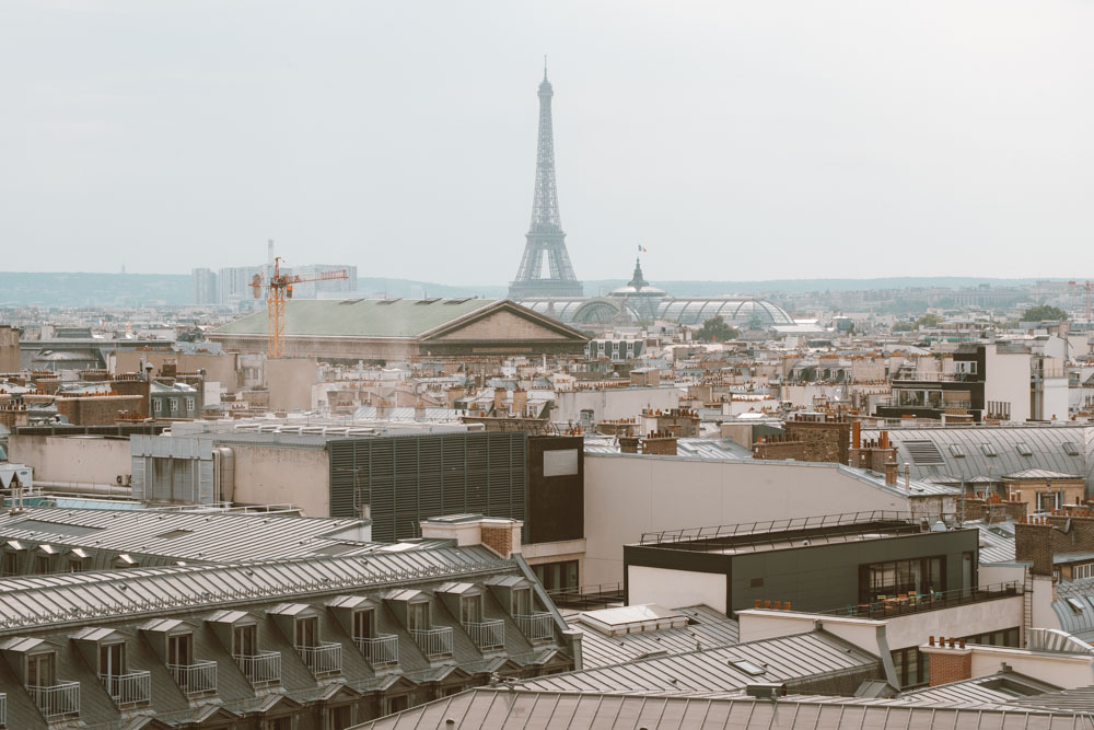 Fotos em Paris: Terraço da Galeria Lafayette