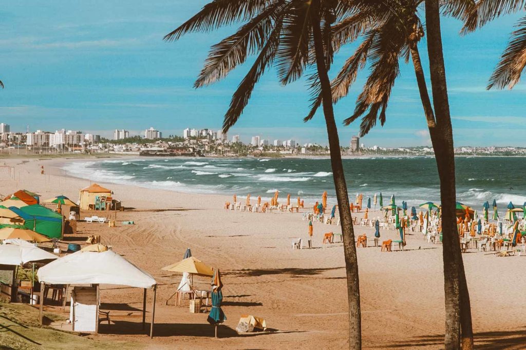 melhores praias de salvador