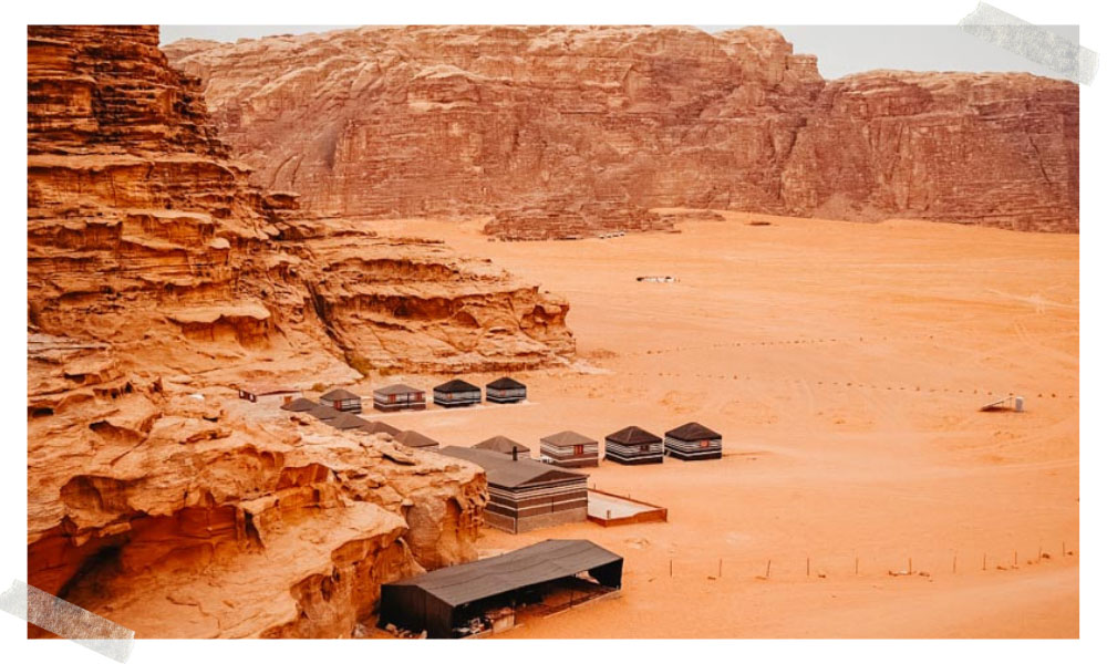 glamping na jordania