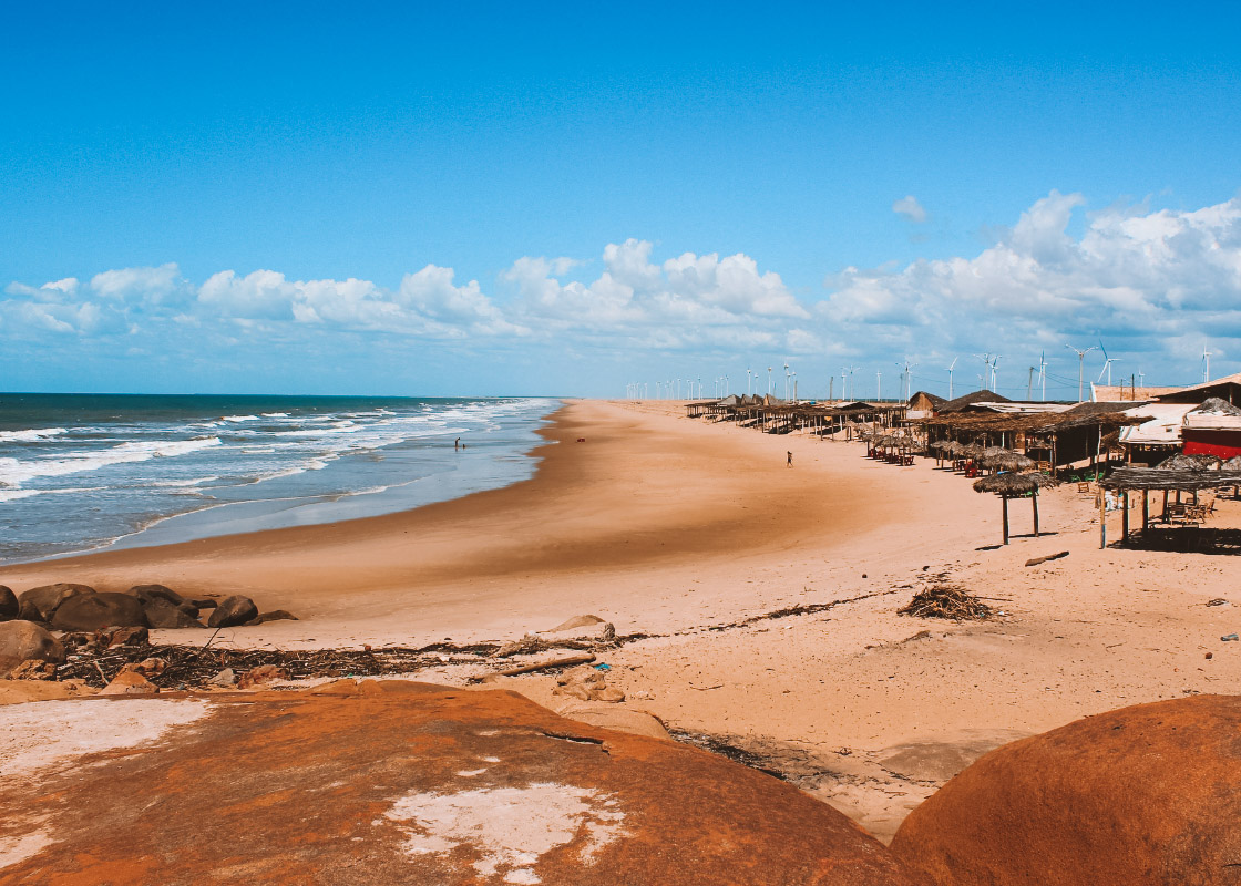 Areia movediça, Delta do rio Parnaiba - Parnaíba PI