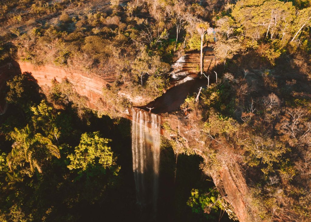 ancoragem cachoeira da cortina