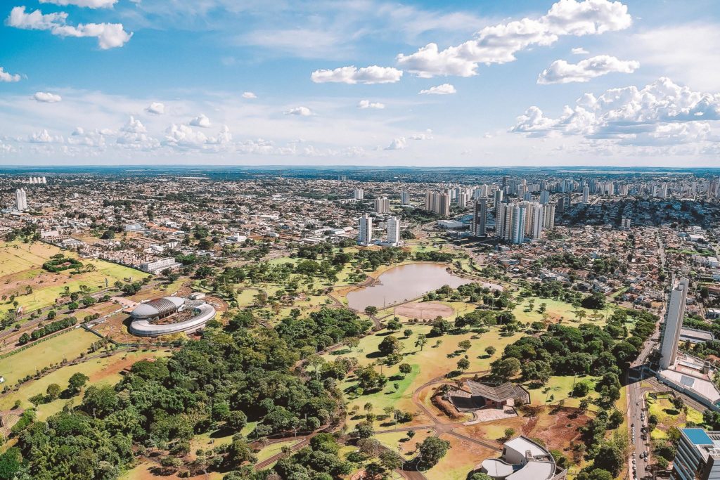 foto aérea mato grosso do sul campo grande