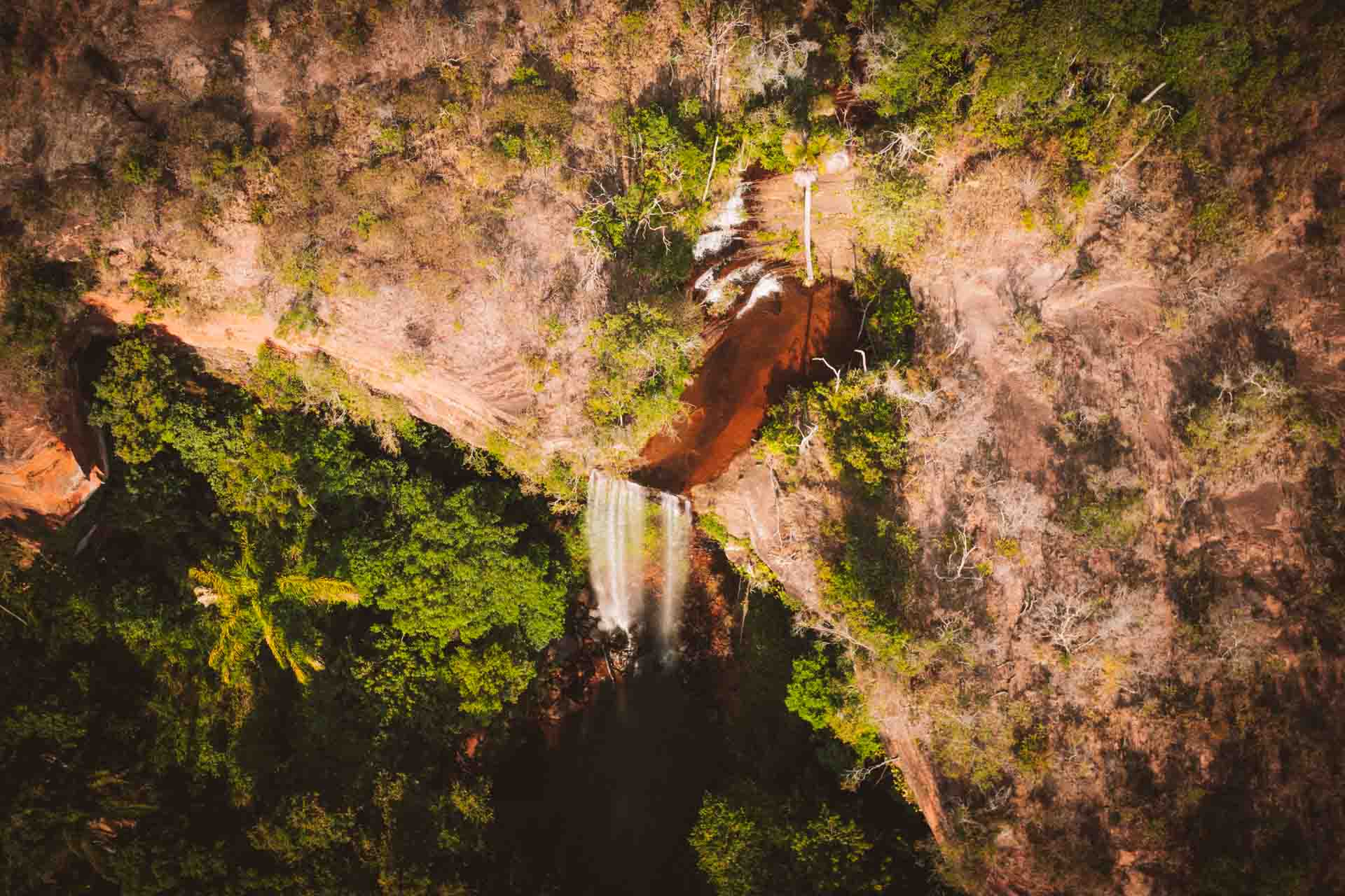 cachoeira da cortina Jalapão