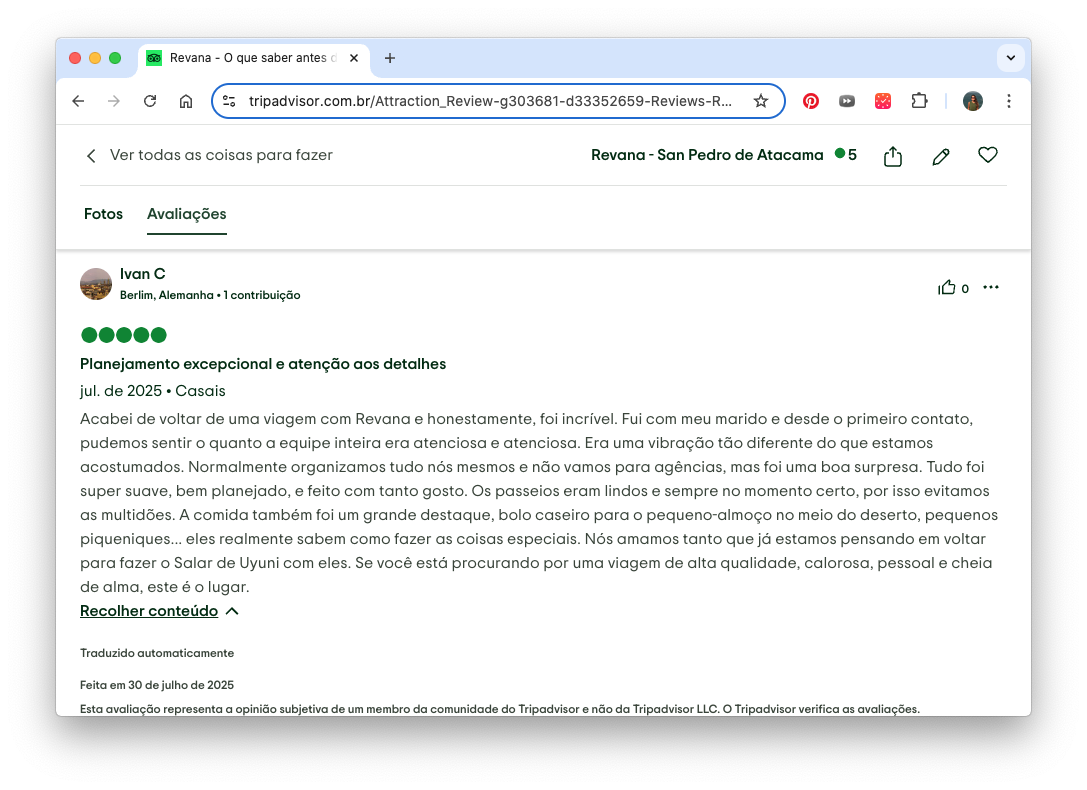 agencia de turismo atacama