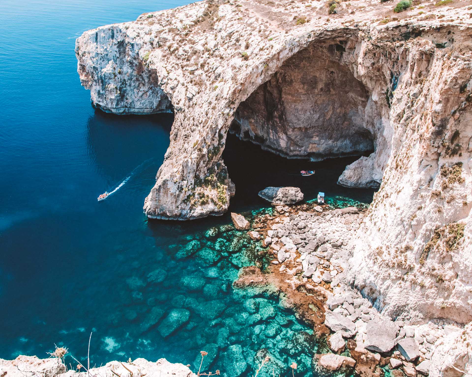 5 lugares escondidos para nadar no verão em Malta - VIVAMALTA