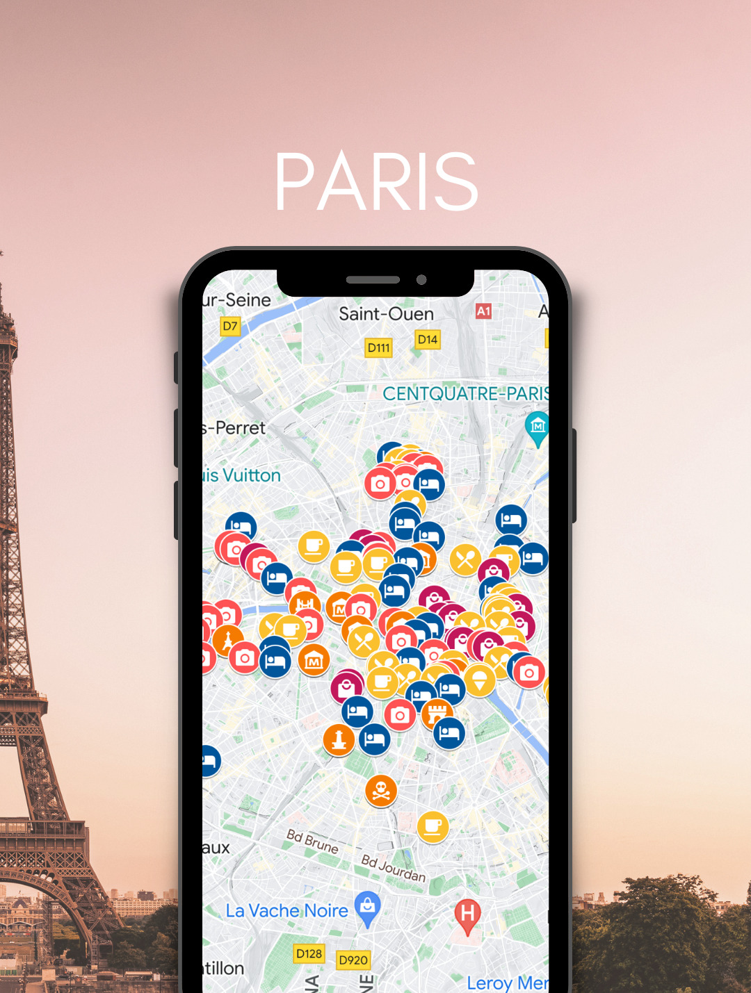 MAPA PARIS