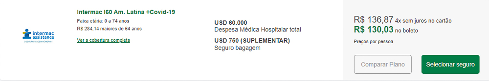 seguro viagem uruguai intermac