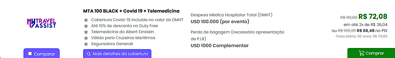 melhor seguro viagem colombia