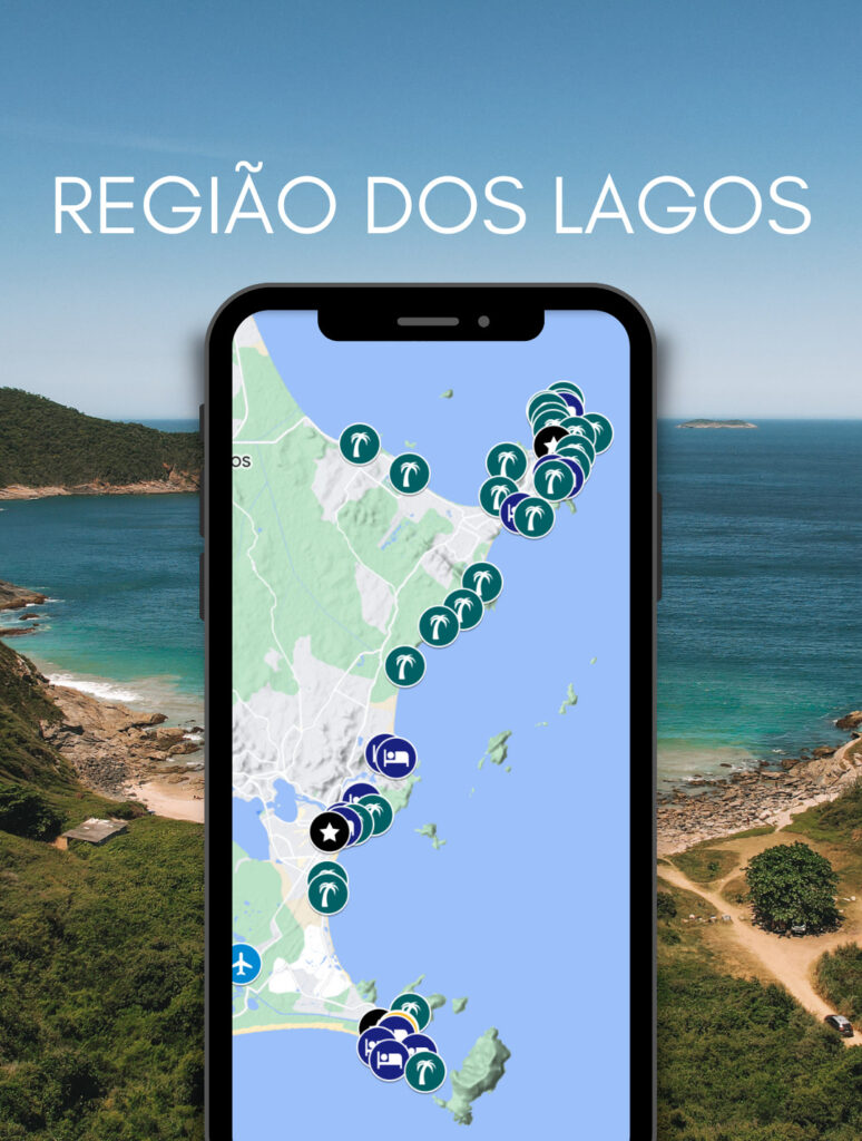 MAPA REGIÃO DOS LAGOS