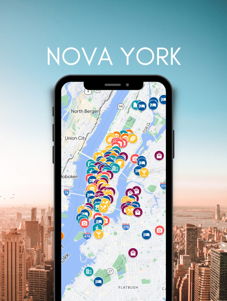 MAPA NOVA YORK