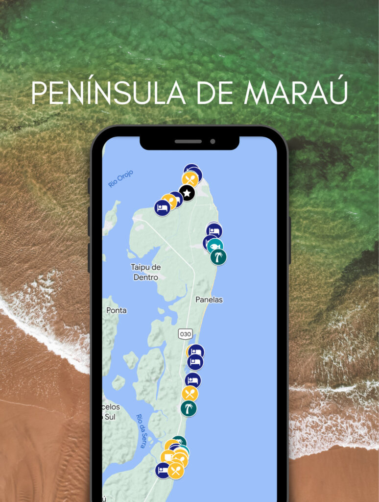 MAPA PENÍNSULA DE MARAÚ