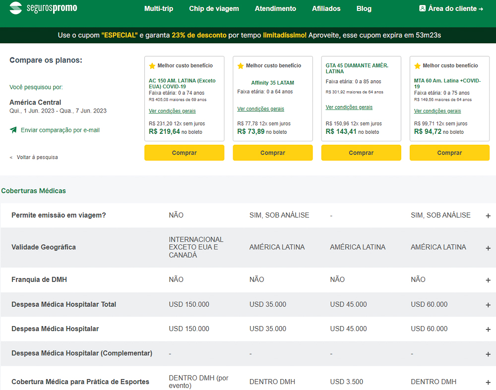 comparador de seguros