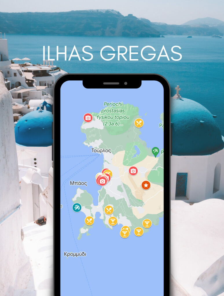 MAPA ILHAS GREGAS