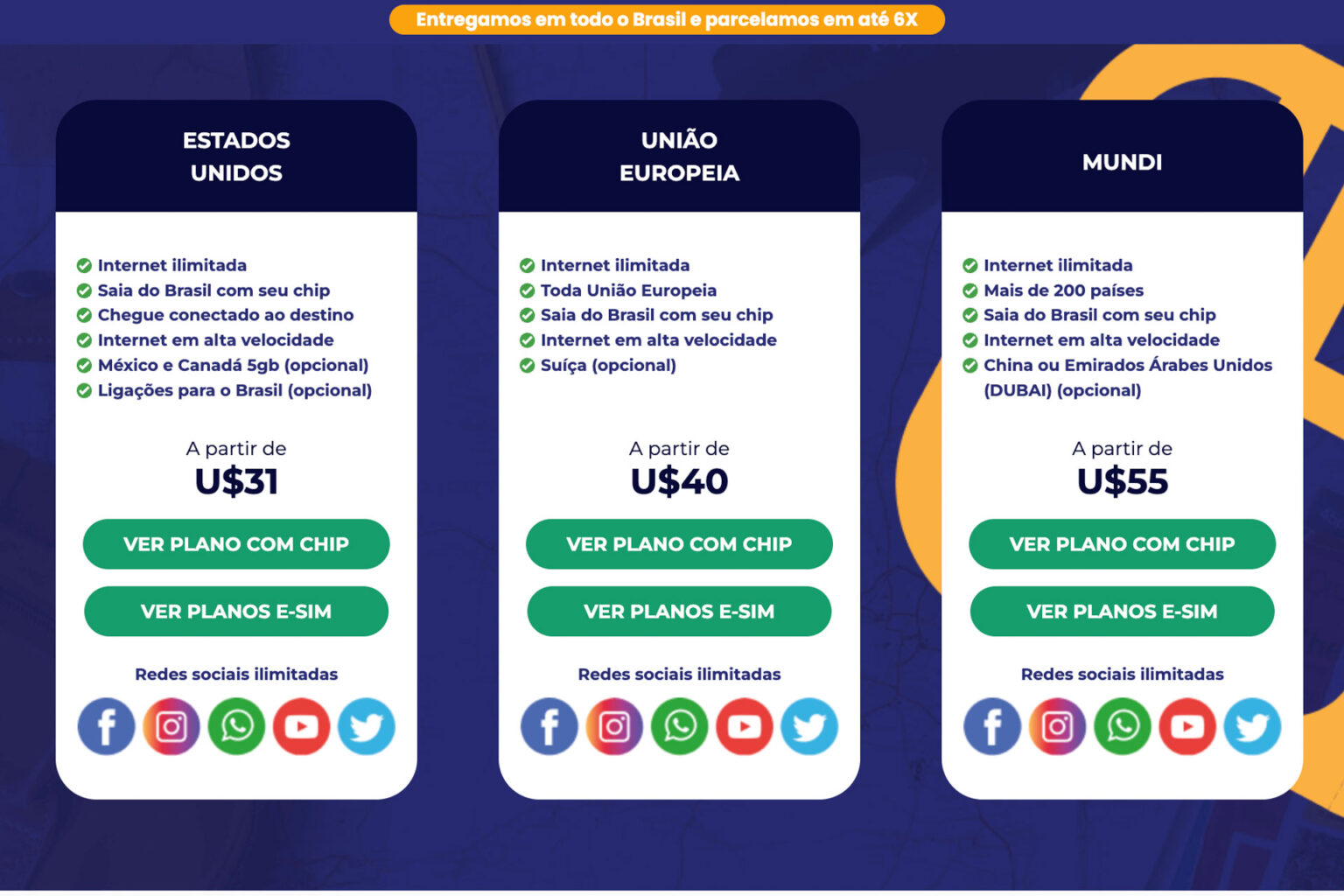 Chip Internacional Argentina: qual o melhor? onde comprar? quanto custa?
