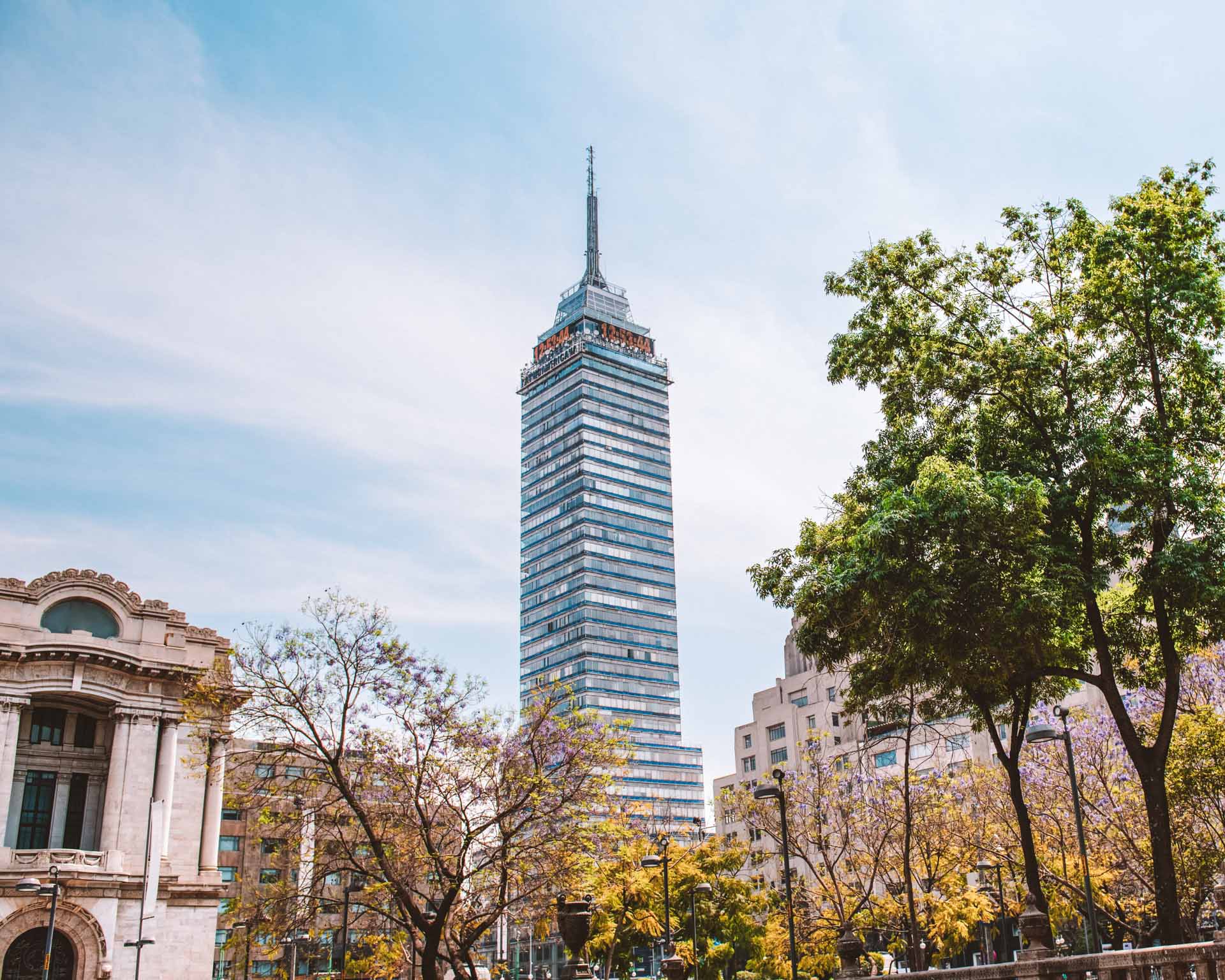 torre latino americana na cidade do méxico