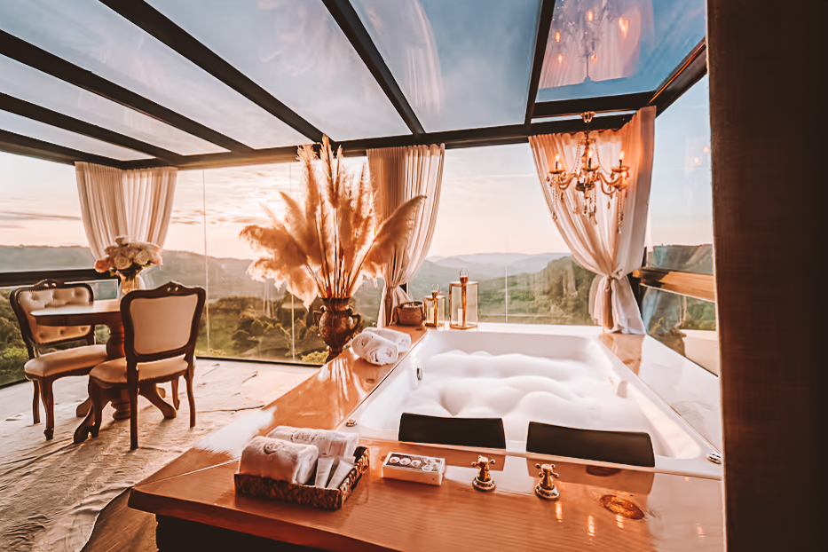 cabana de luxo na serra gaucha