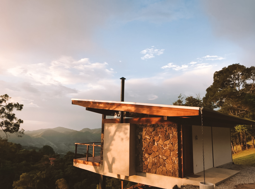 cabanas com vista em MG