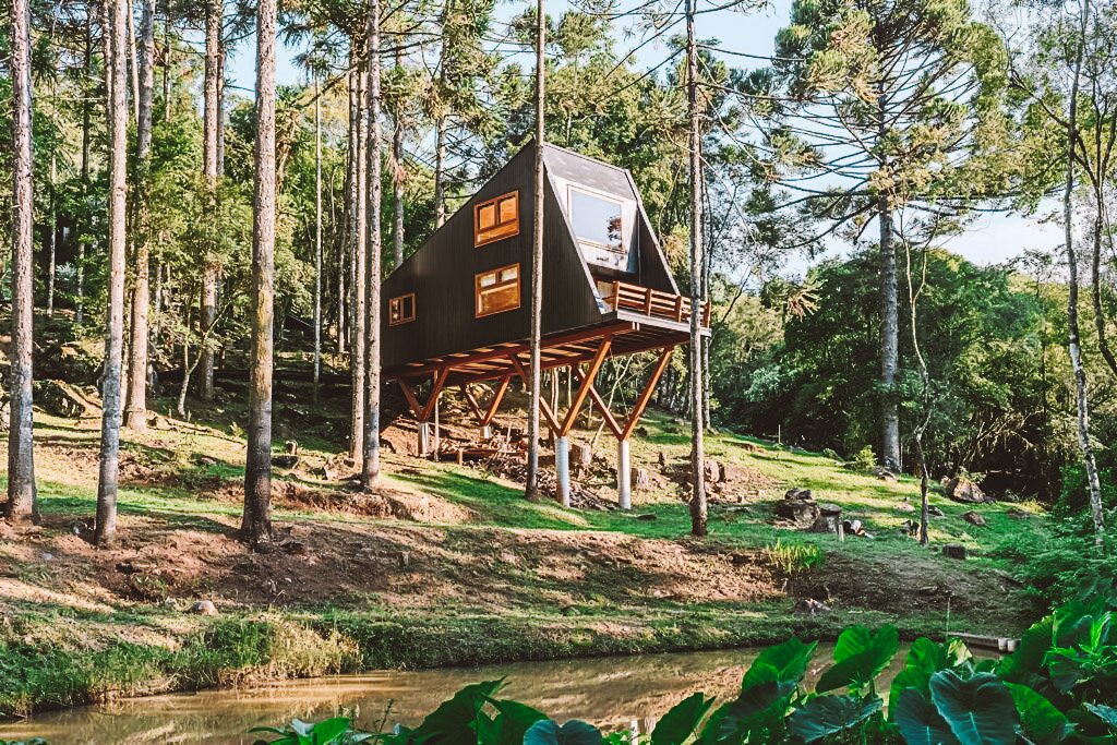 cabanas com vista na serra gaucha