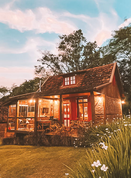 cabanas na serra gaucha com hidromassagem