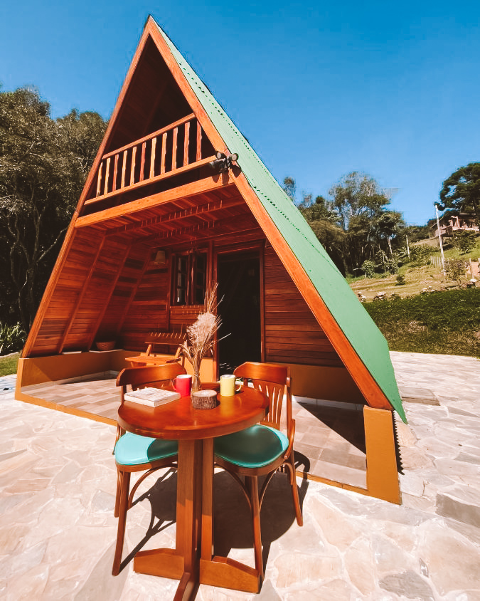 cabanas em minas gerais em meio a natureza