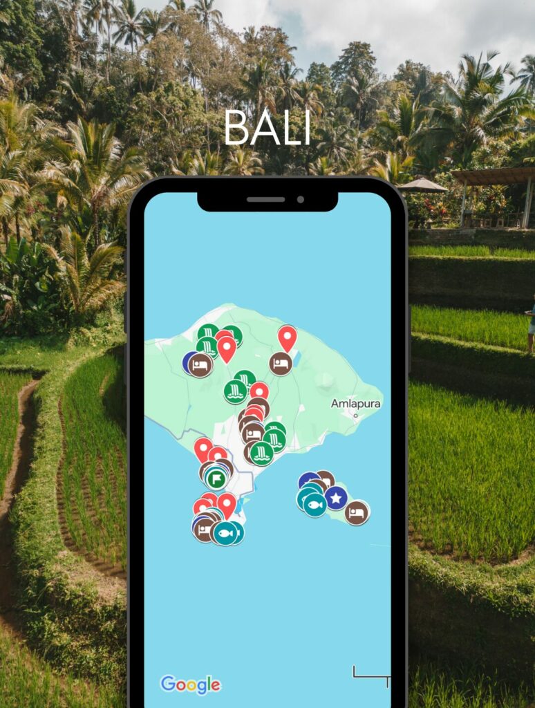 MAPA BALI