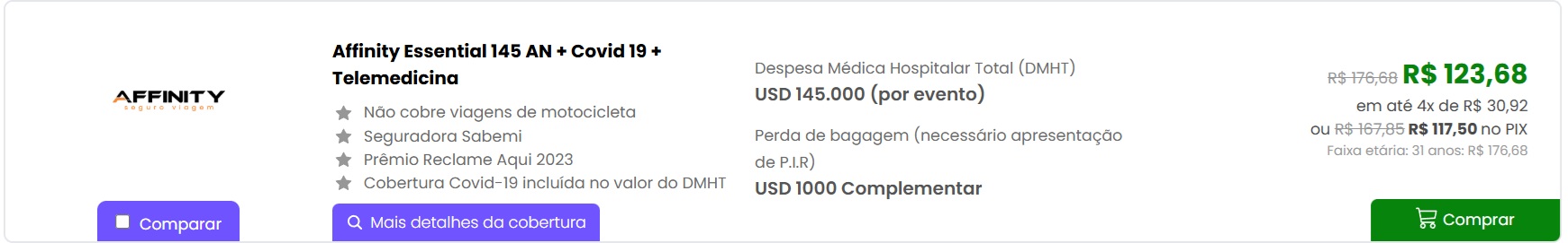 seguro viagem estados unidos para gestantes