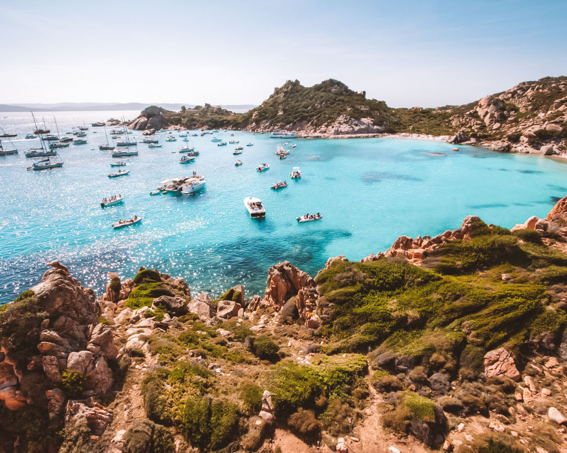 melhores praias de la maddalena