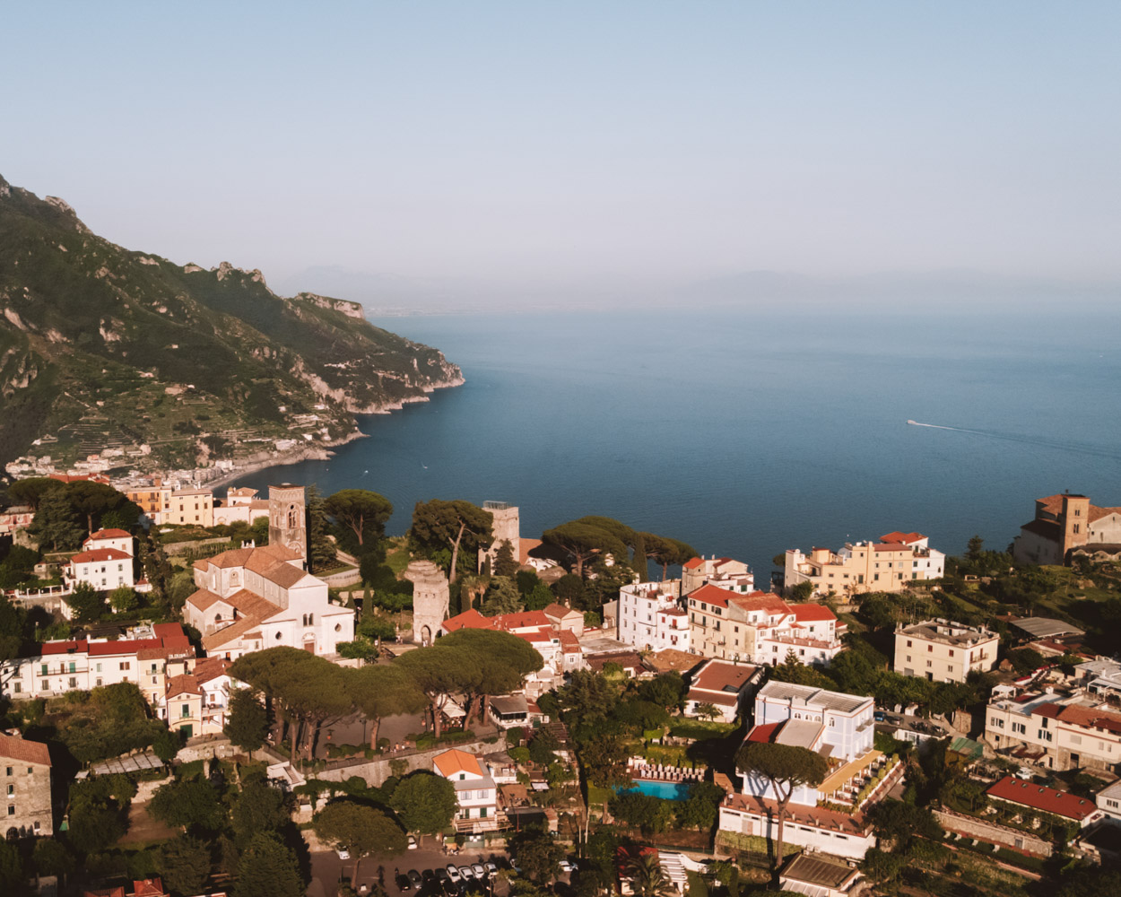 onde ficar na costa amalfitana ravello