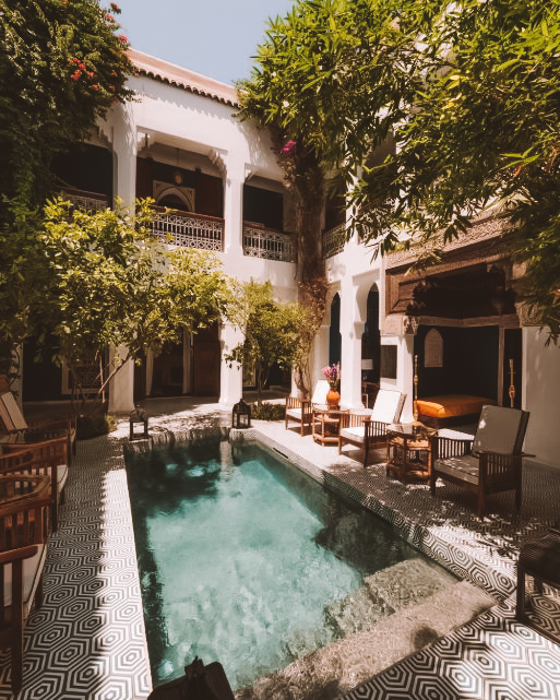 onde ficar em marrakech riad