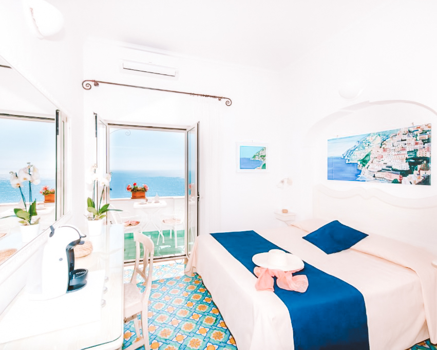 onde ficar em positano com vista