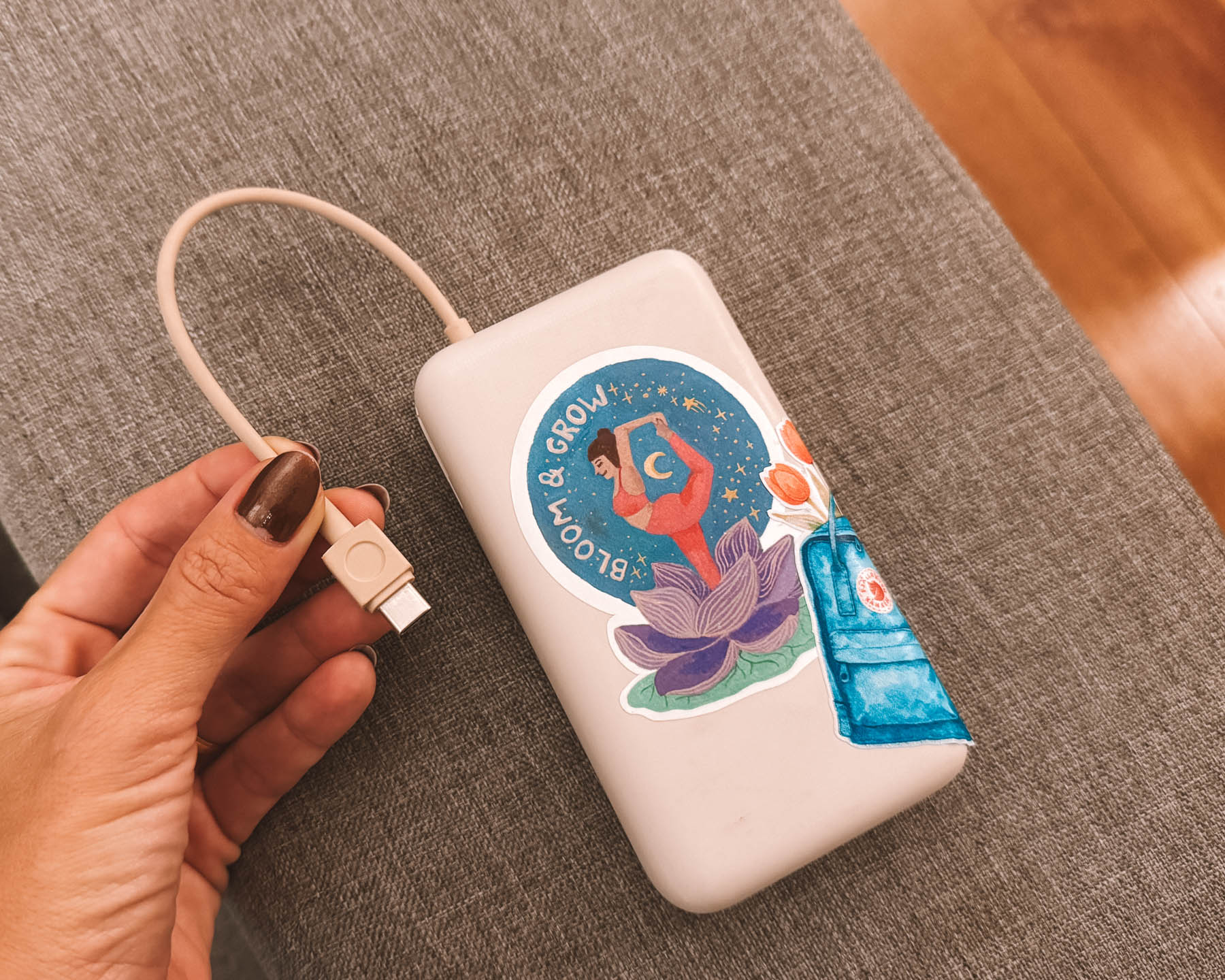 carregador portatil para viagens