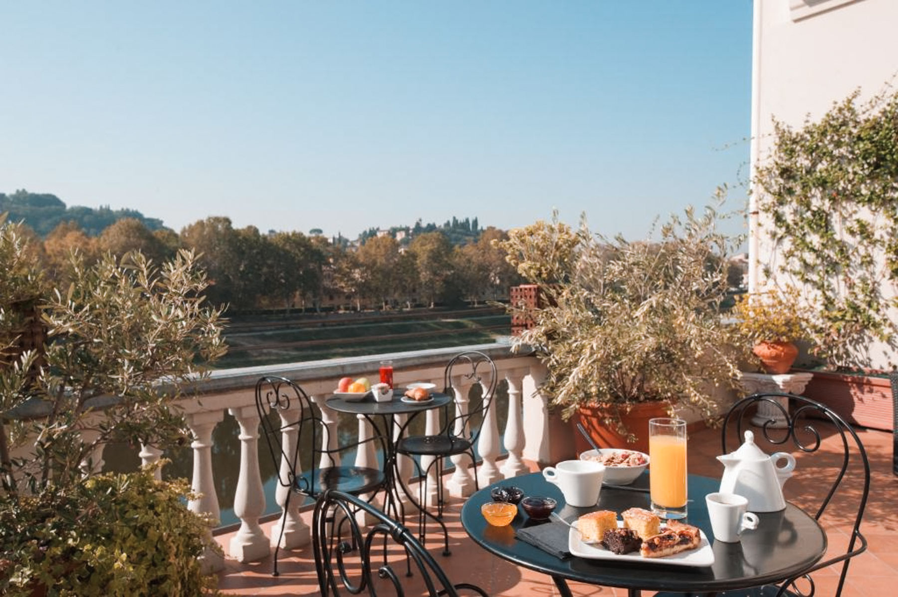 hotel florença com jardim