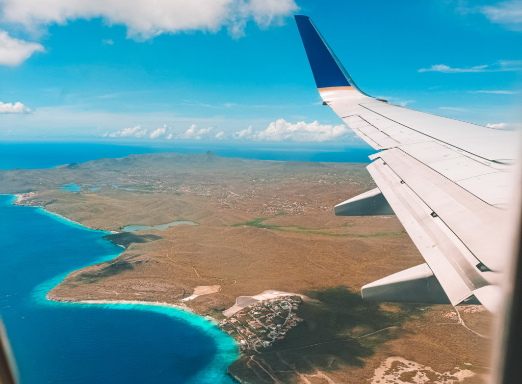 chegada em curaçao