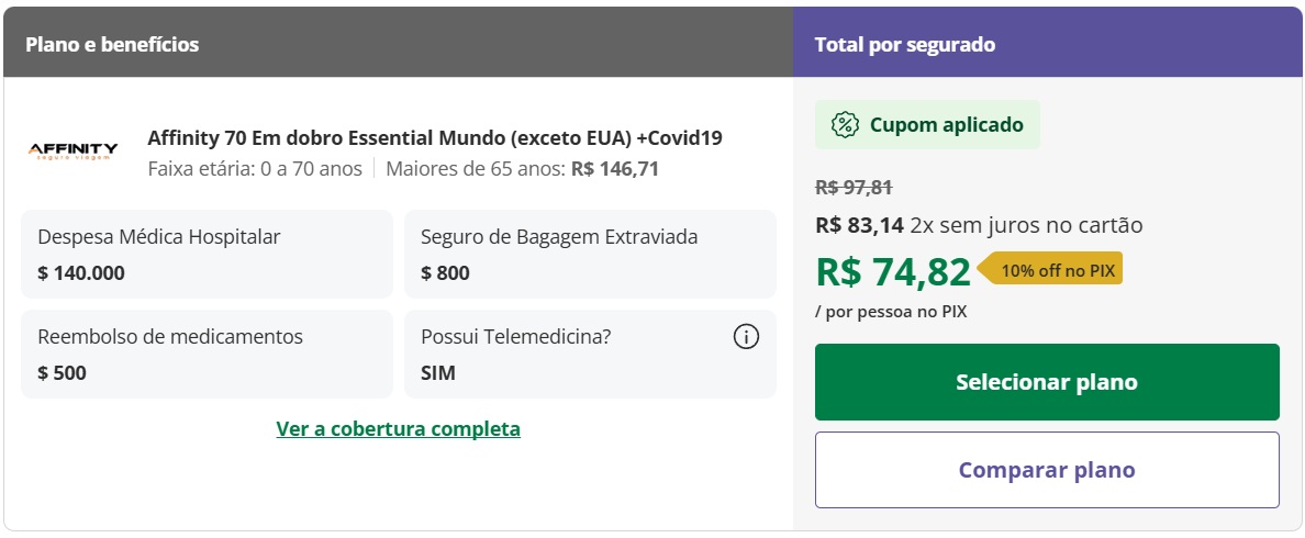 melhor seguro viagem panamá