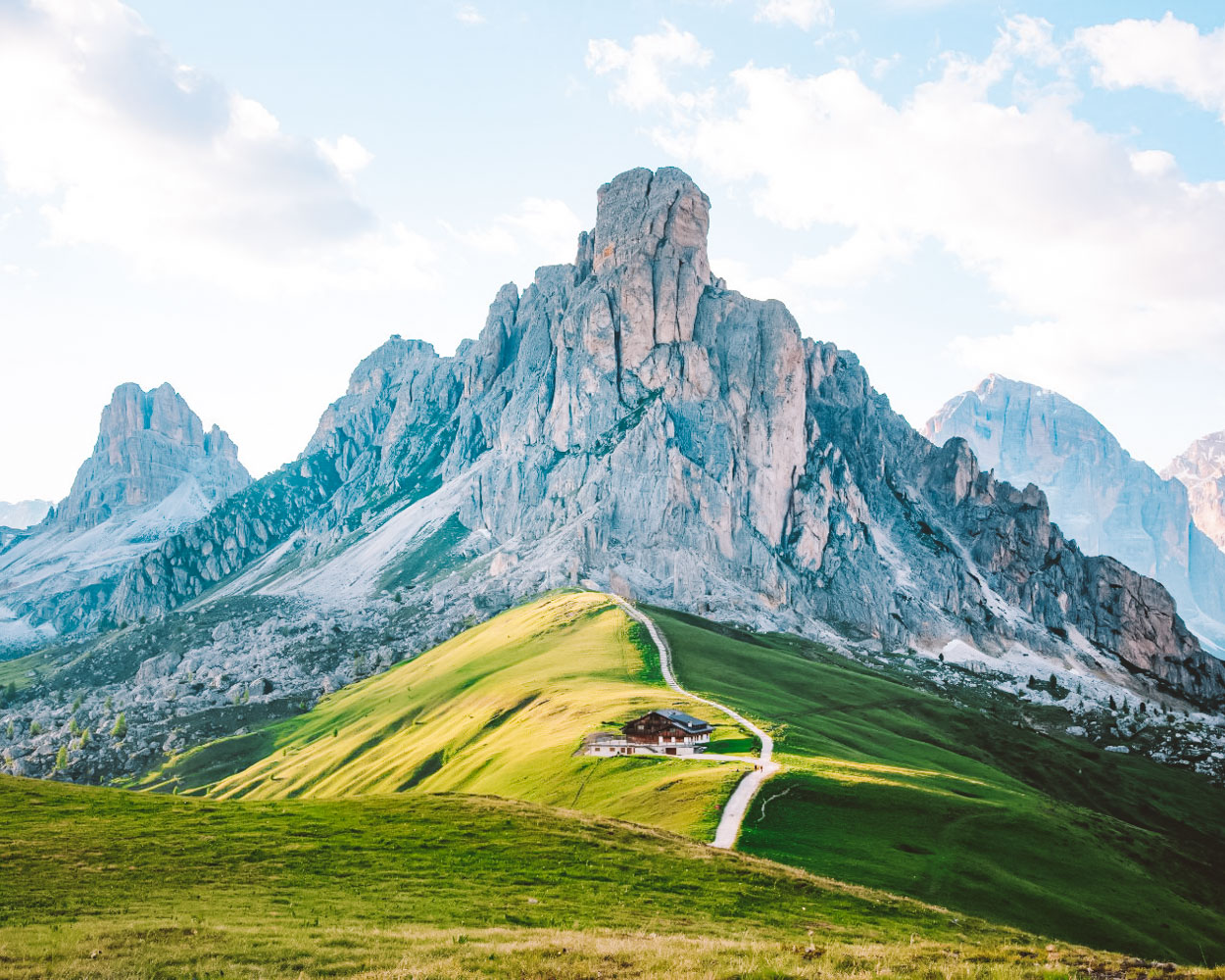 onde fica dolomitas na itália