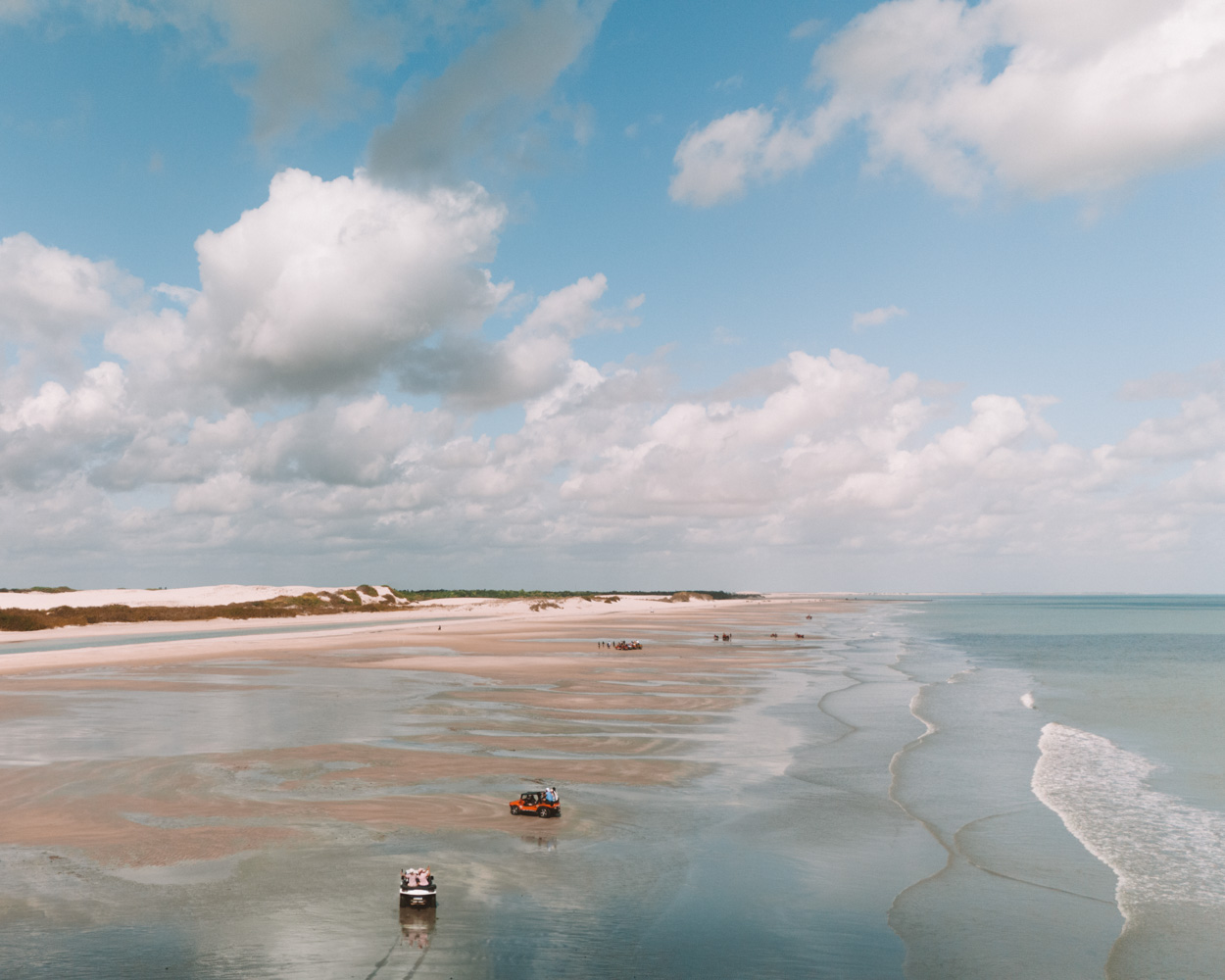 O que tem no lado oeste de Jericoacoara?