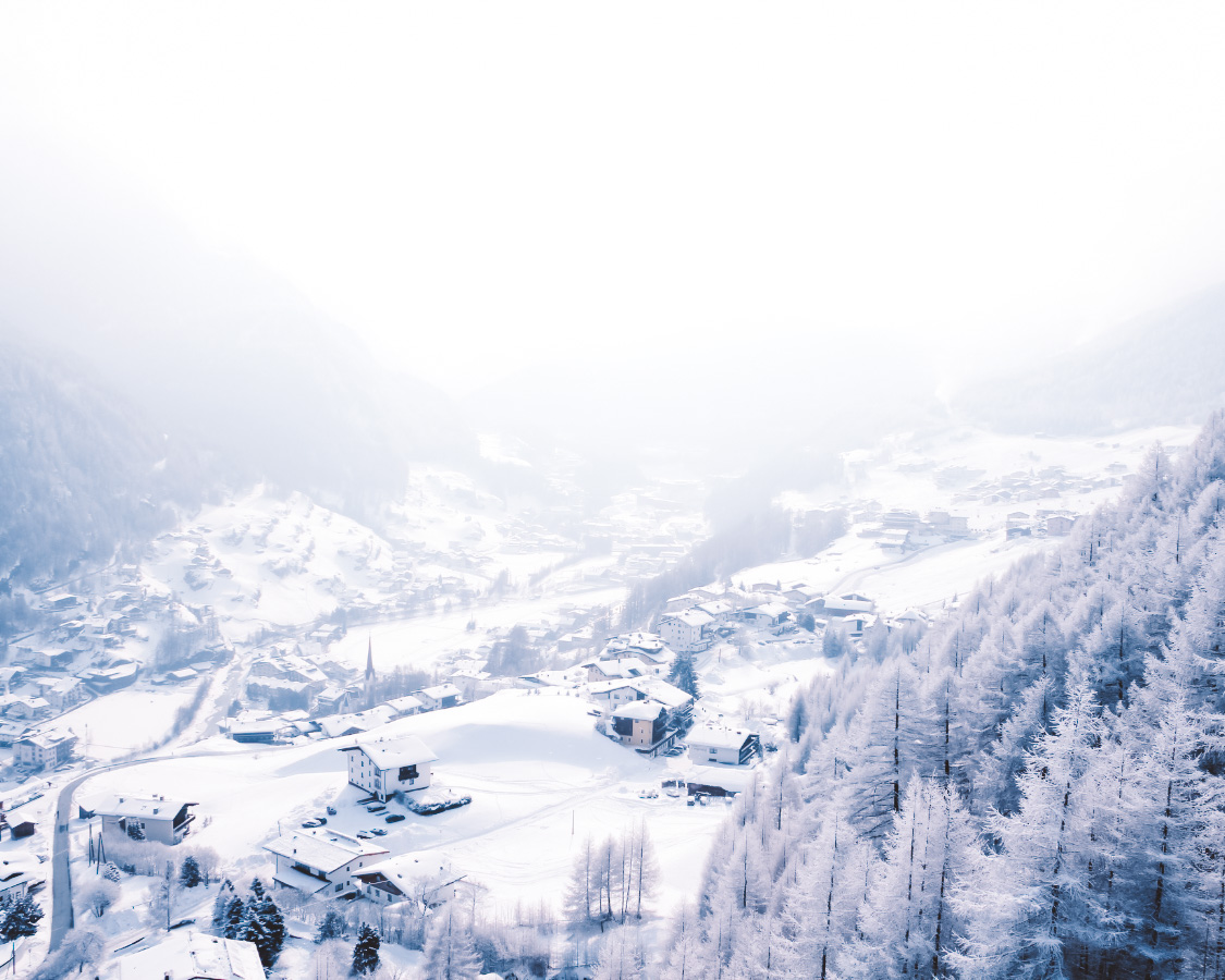 Tirol Áustria no inverno